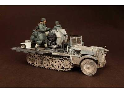 Crew For Sd.Kfz.10/4 Fur 2cm Flak 30 (For Dragon 6676) - image 14