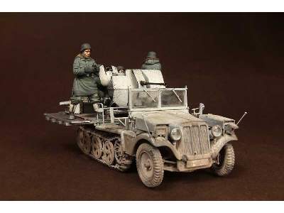 Crew For Sd.Kfz.10/4 Fur 2cm Flak 30 (For Dragon 6676) - image 16