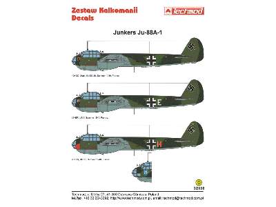 Decals - Junkers Ju 88A-1 - image 2