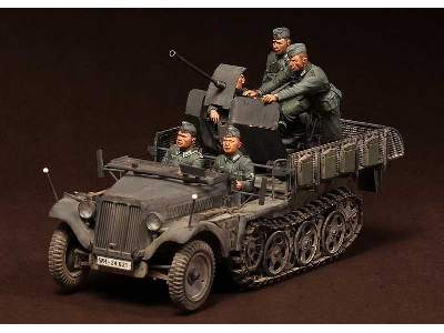 Crew For Sd.Kfz.10/4 Fur 2cm Flak 30 (For Dragon 6739) 6 Figures - image 11