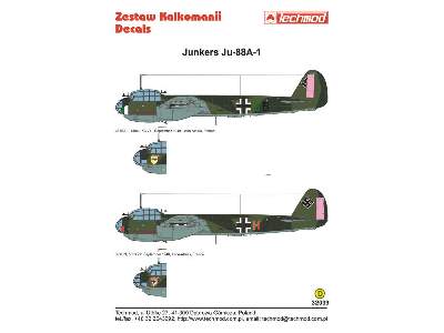 Decals - Junkers Ju 88A-1 - image 2