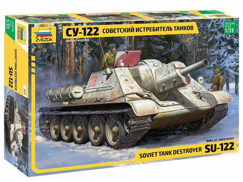 Soviet tank Destroyer SU-122 - image 1