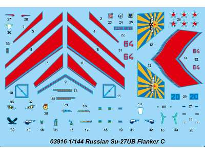 Russian Su-27ub Flanker C - image 3