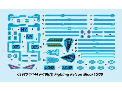 F-16b/d Fighting Falcon Block15/30 - image 3