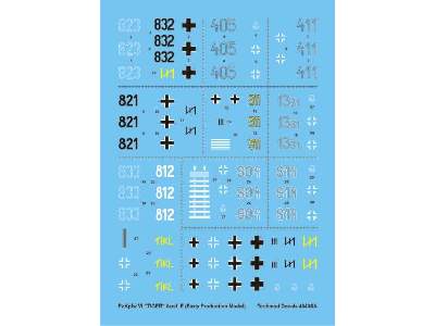 Decals - Pz.Kpfw.VI Tiger Ausf.E (Early Production Model) - image 1