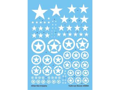 Decals - Allied Star Insignia White - image 1