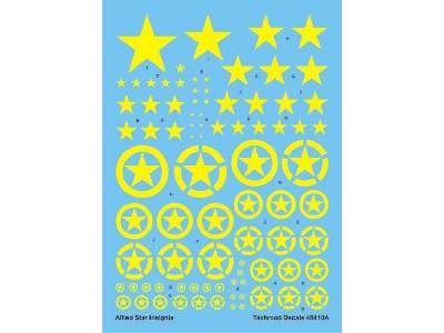 Decals - Allied Star Insignia Yellow - image 1