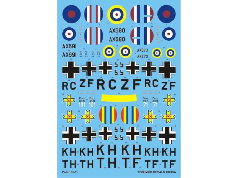 Decals - Potez 63-11 - image 1