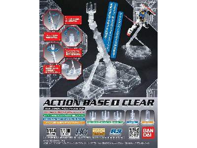 Action Base 1 Clear (Gundam 57417) - image 1