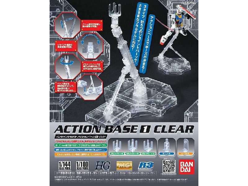 Action Base 1 Clear (Gundam 57417) - image 1