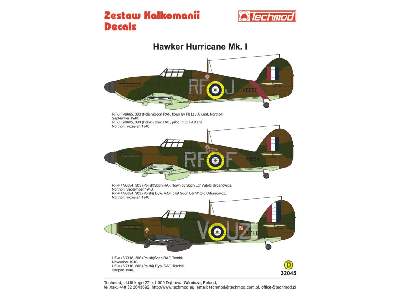 Decals - Hawker Hurricane I - image 2