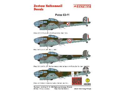 Decals - Potez 63-11 - image 2