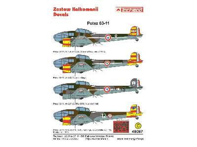 Decals - Potez 63-11 - image 2