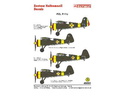 Decals - PZL P.11c - image 2