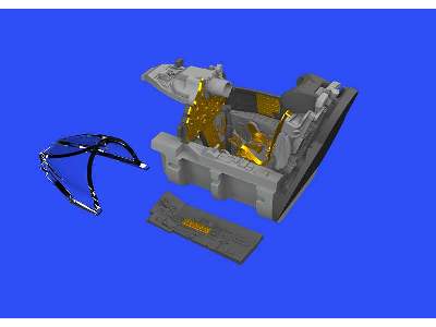 MiG-21PFM cockpit 1/72 - Eduard - image 3