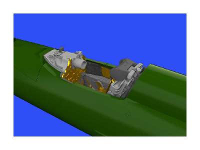 MiG-21PFM cockpit 1/72 - Eduard - image 4