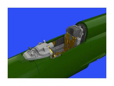 MiG-21PFM cockpit 1/72 - Eduard - image 5