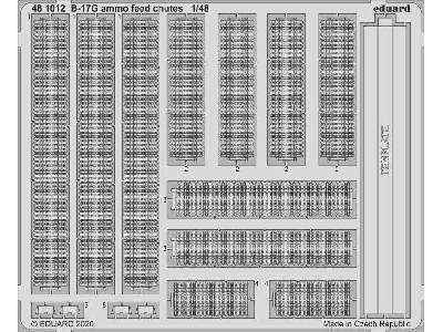 B-17G ammo feed chutes 1/48 - Hk Models - image 1