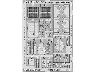 P-51D-5 exterior 1/48 - image 1