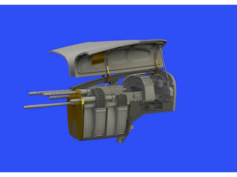 P-38F/ G nose gun bay 1/48 - Tamiya - image 1