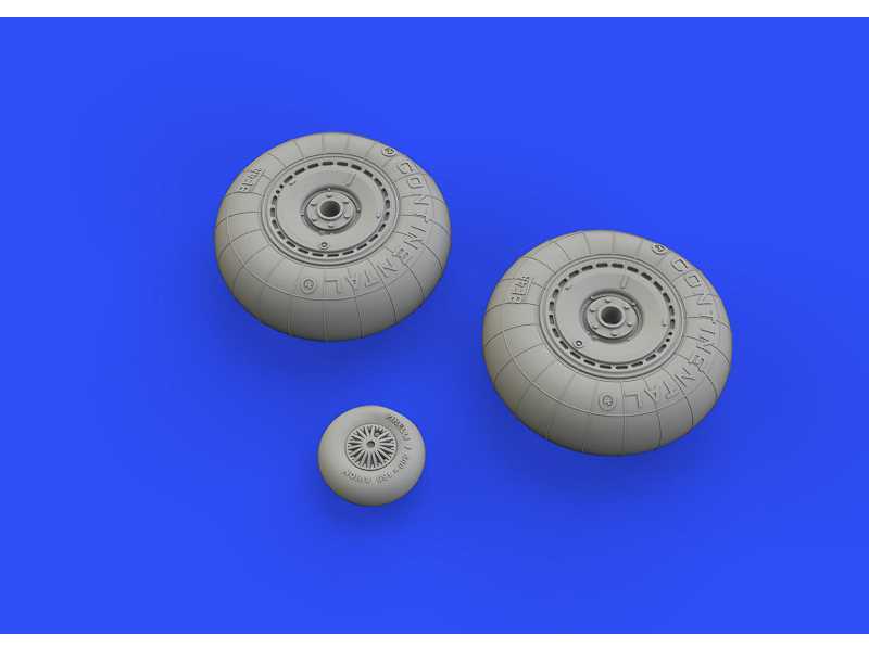 He 111 wheels late 1/48 - Icm - image 1