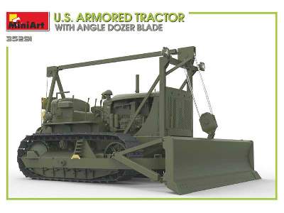 U.S. Armored Tractor With Angle Dozer Blade - image 34