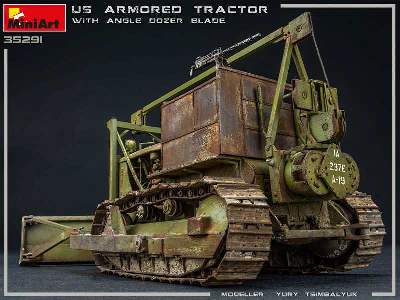 U.S. Armored Tractor With Angle Dozer Blade - image 46