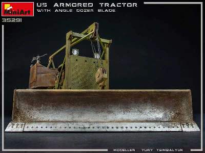 U.S. Armored Tractor With Angle Dozer Blade - image 47