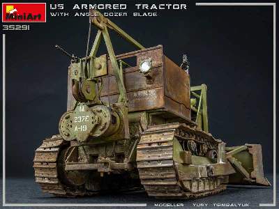 U.S. Armored Tractor With Angle Dozer Blade - image 48