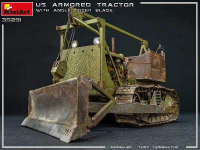 U.S. Armored Tractor With Angle Dozer Blade - image 49