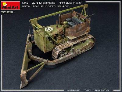 U.S. Armored Tractor With Angle Dozer Blade - image 50
