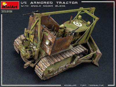 U.S. Armored Tractor With Angle Dozer Blade - image 53