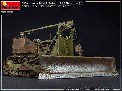 U.S. Armored Tractor With Angle Dozer Blade - image 54