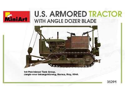 U.S. Armored Tractor With Angle Dozer Blade - image 57