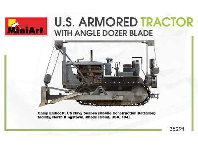 U.S. Armored Tractor With Angle Dozer Blade - image 58