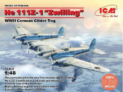 He 111Z-1 Zwilling - WWII German Glider Tug - image 1