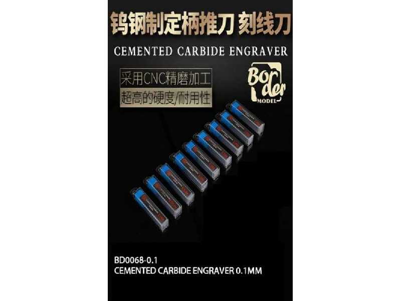 Cemented Carbide Line Engraver 0.1mm - image 1 Cemented Carbide Line Engraver 0.1mm - image 1