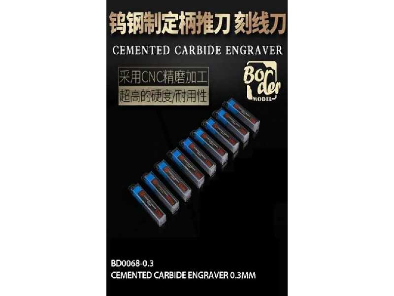 Cemented Carbide Line Engraver 0.3mm - image 1