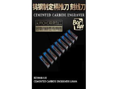 Cemented Carbide Line Engraver 0.8mm - image 1