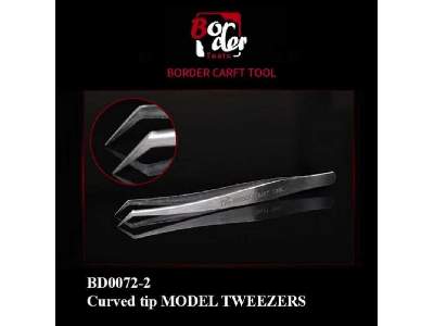 Curved Tip Model Tweezers - image 1