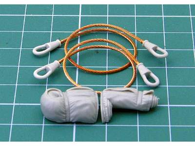 Towing Cables For Soviet Mbt T-54 (Set Designed For Miniart Kit. - image 1