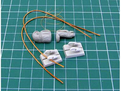 Towing Cables For Soviet Mbt T-54 (Set Designed For Miniart Kit. - image 3