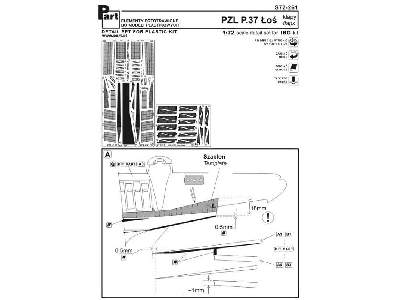 Pzl P-37 Łoś - Flaps Ibg - image 3