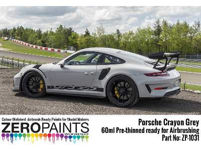 1031 Porsche 911 Gt3 Rs Crayon Grey - image 1