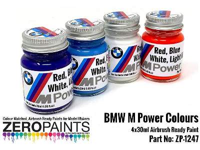 1247 Bmw M Power Colours Set - image 1