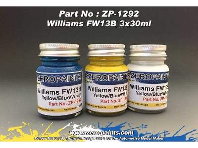 1292 Williams Renualt Fw13b - image 2