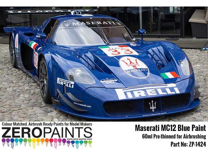 1424 Maserati Mc12 Blue Paint - image 1