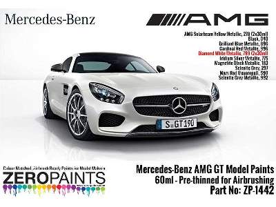 1442 Mercedes Amg Gt Diamond White - image 1