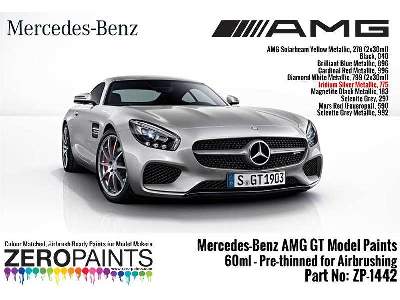 1442 Mercedes Amg Gt Iridium Silver - image 1