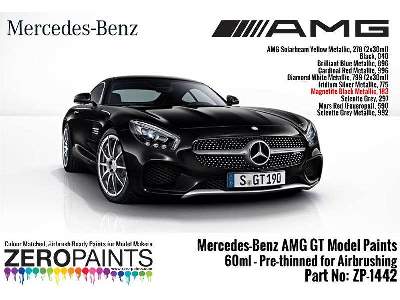 1442 Mercedes Amg Gt Magnette Black - image 1